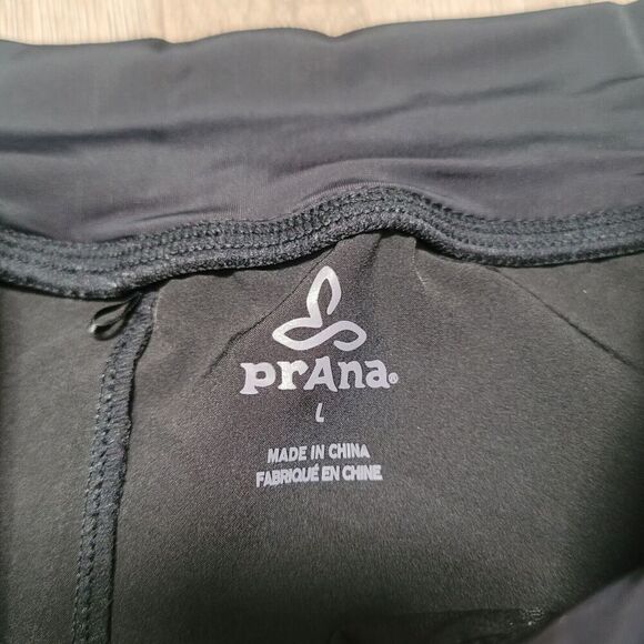 Prana Women’s Black Board Athletic Shorts Size Large - Picture 3 of 7